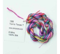 Шёлковое мулине Dinky-Dyes S-188 Toni's Texas T